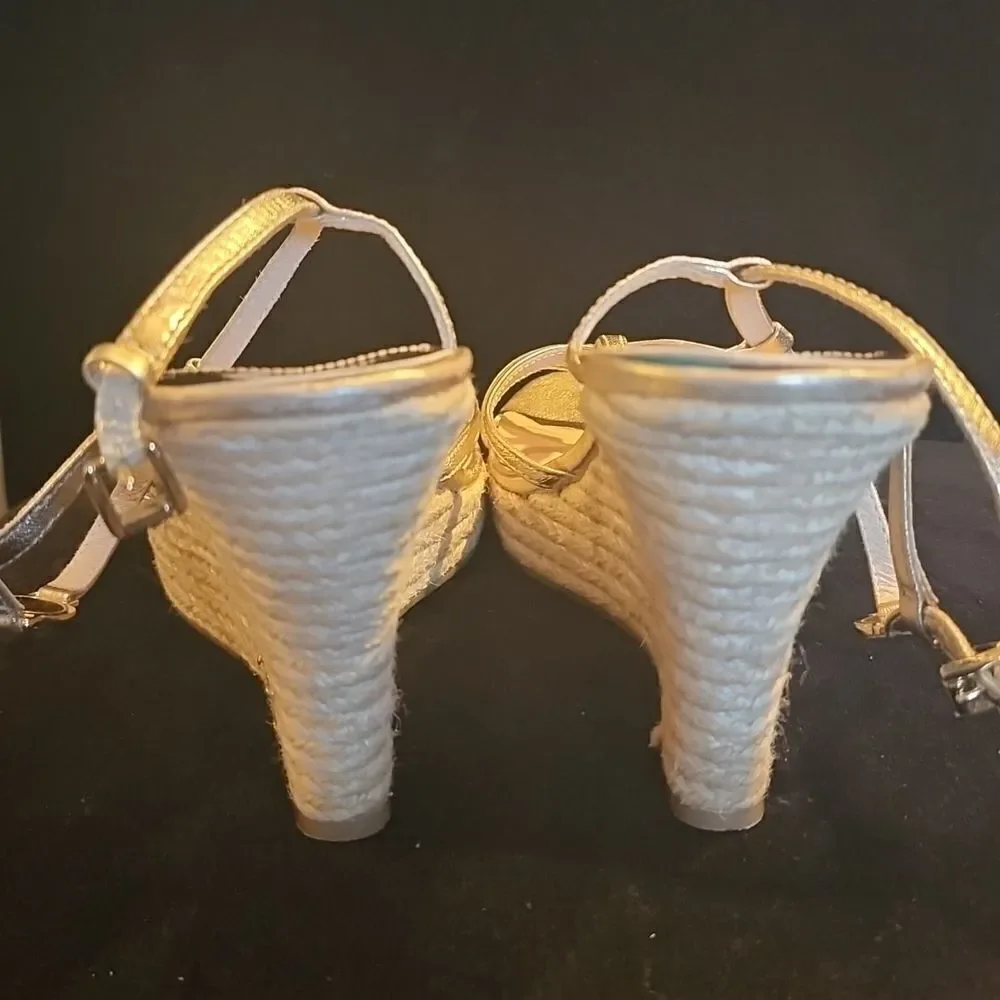 MICHAEL Michael Kors gold strappy